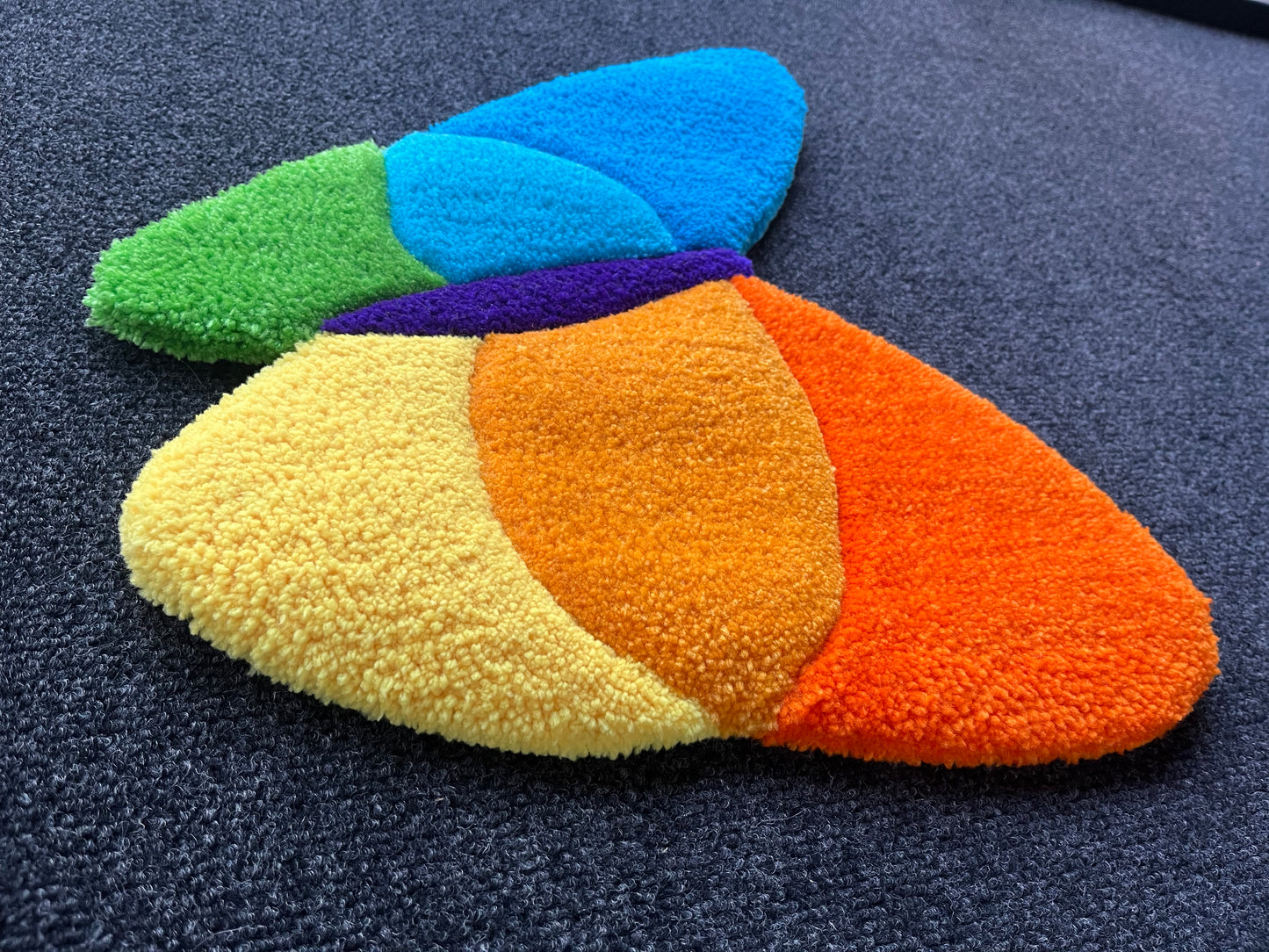MSN Butterfly Accent Rug (42cm x 36cm)