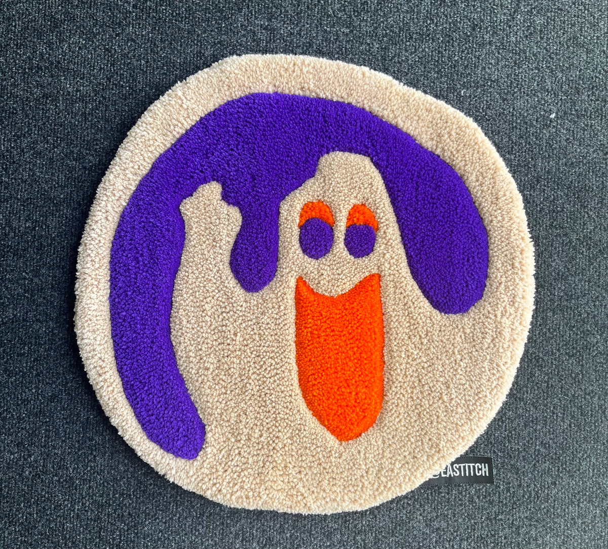 Ghost Cookie Rug (45cm Round)