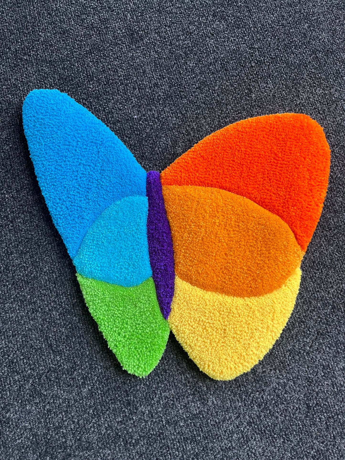 MSN Butterfly Accent Rug (42cm x 36cm)